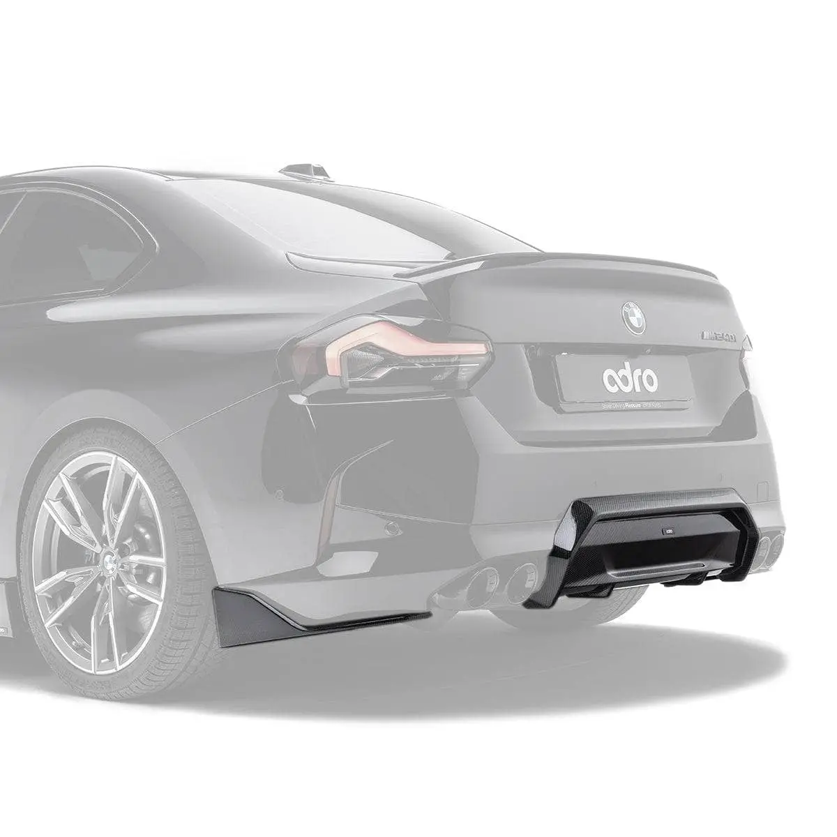 Adro Bmw G42 M240i Carbon Fiber Rear Diffuser 1
