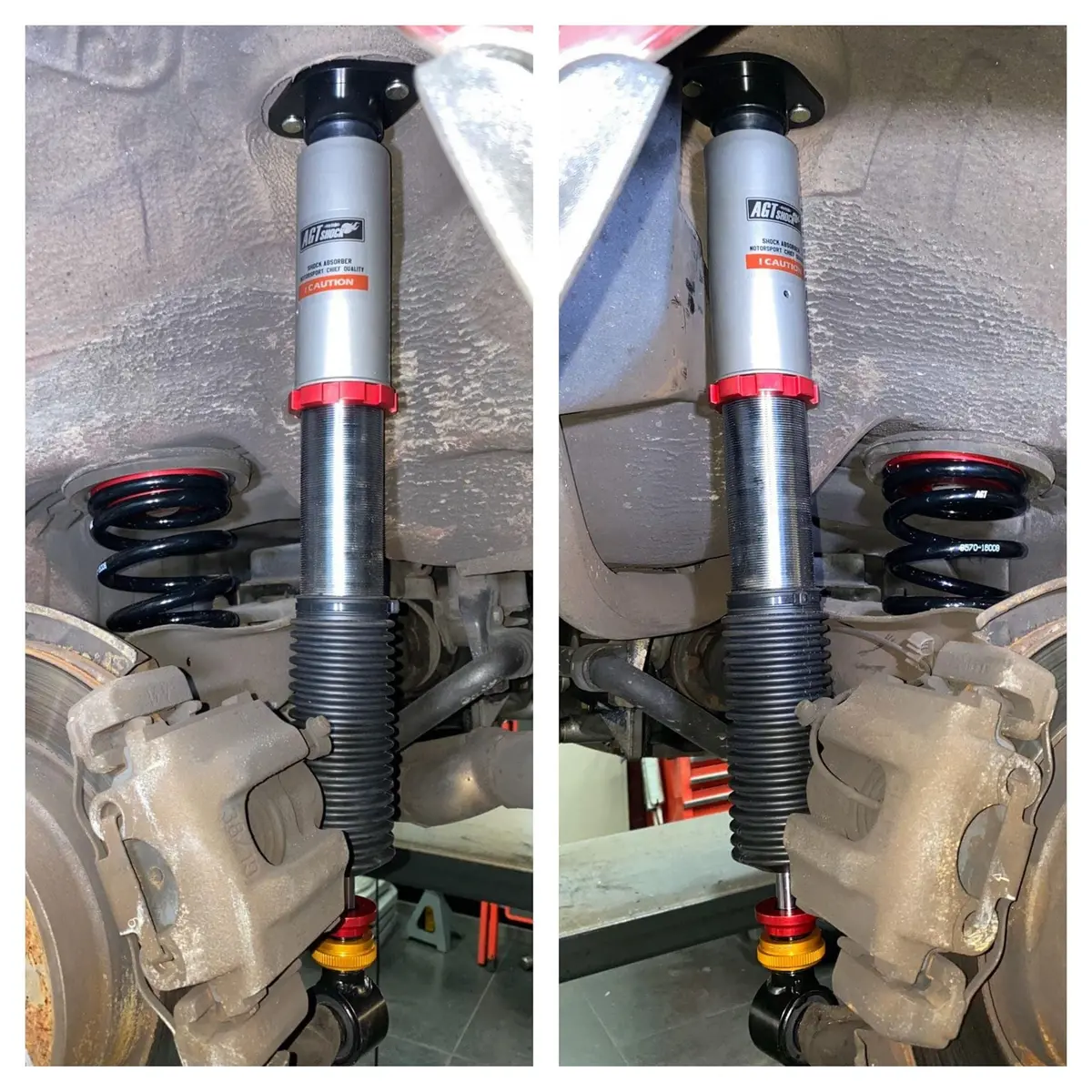 Agt Shock 1992-1998	E36	3 Series Mk3 Front  Inverted Fork/Rear Flip -	Front Spring Rate:	8K200 Rear Spring Rate: 8K160 1