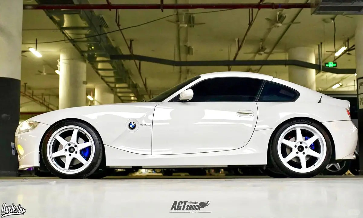 Agt Shock 2003-2009 E85/E86 Rwd Z4 Front Inverted Fork/Rear Flip-Front Spring Rate: 7K190 Rear Spring Rate: 8K160 1