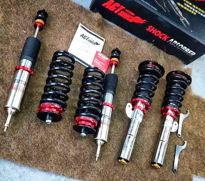 Agt Shock 2004-2013	E81/E82 Rwd 1 Series Mk1 M Coupe Front Inverted Fork/Rear Vertical Fork-Front Spring Rate: 6K210 Rear Spring Rate: 7K230 1