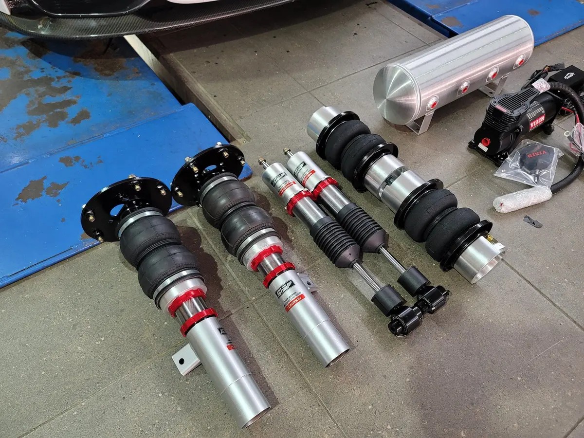 Agt Shock 2012-2019 F30/F31 3 Series Mk6 Rwd Front/ Rear: Inverted Fork-Front Spring Rate: 6K180 Rear Spring Rate: 8K230 2