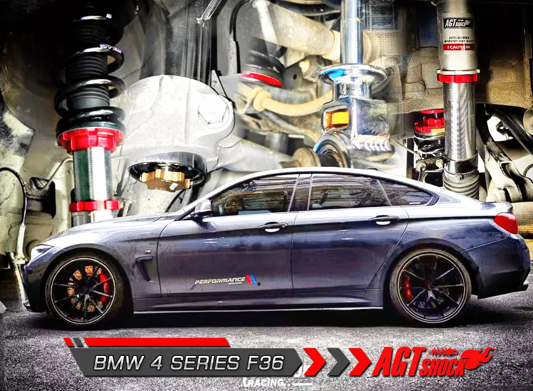 Agt Shock 2013-2019 F36  Rwd 4 Series Mk1 Front Inverted  Fork/Rear Flip -Front Spring Rate: 8K180rear Spring Rate: 10K220 1