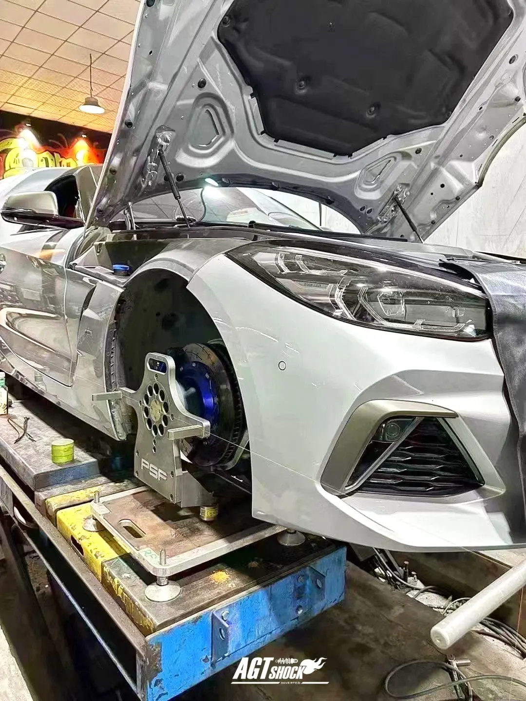 Agt Shock 2018+ G29 Rwd Z4 Front Inverted Fork/Rear Flip-Front Spring Rate: 6K180 Rear Spring Rate: 7K230 1