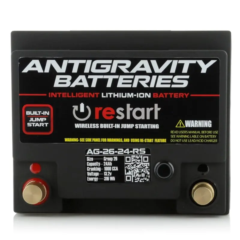 Antigravity H6/Group 48 Lithium Car Battery W/Re-Start 60 Amp 1