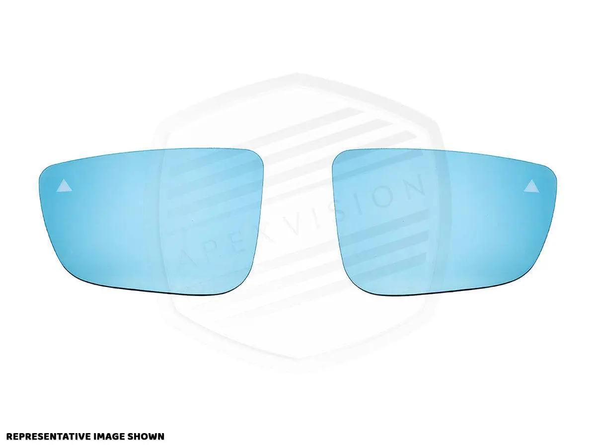 Apexvision Blue Tinted Side View Mirror Glass Set - G22 4-Series 1