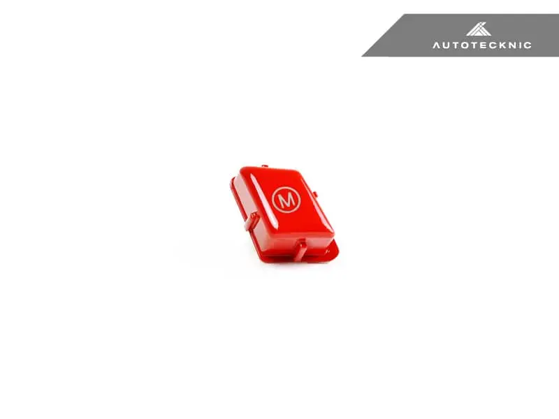 Autotecknic Bright Red M Button - E82 1M 1
