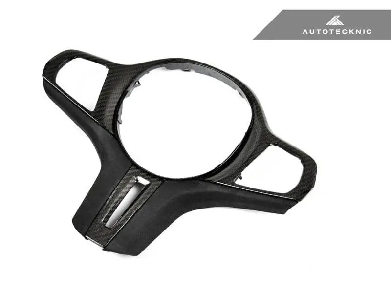 Autotecknic Carbon Alcantara Steering Wheel Trim - G22/ G26 4-Series 1
