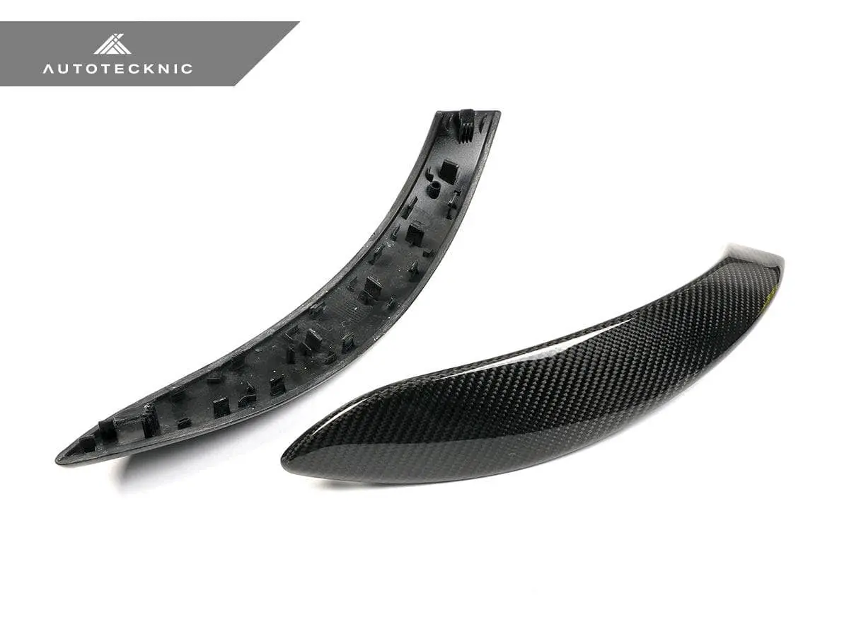 Autotecknic Carbon Door Grip Handle Trim Set - F8x M3/ M4 1