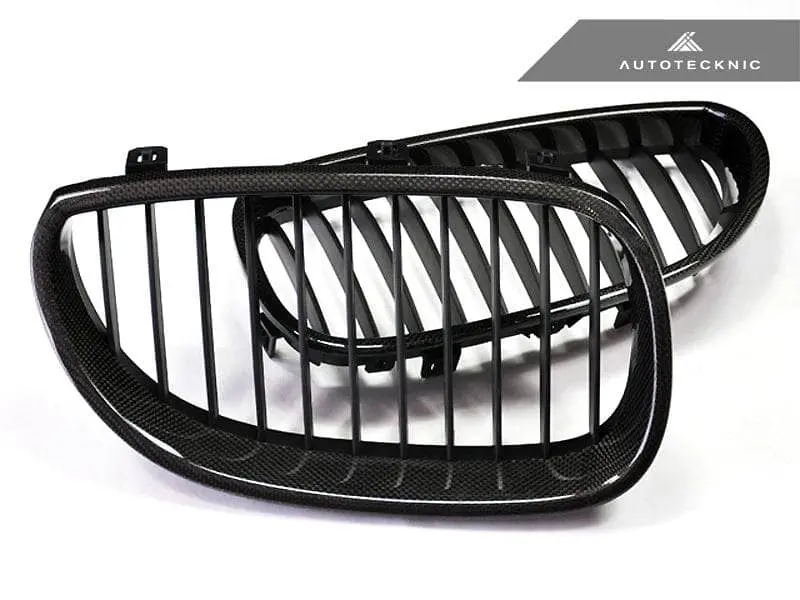 Autotecknic Carbon Fiber Front Grille Set - E60 Sedan / E61 Wagon | 5 Series Including M5 1