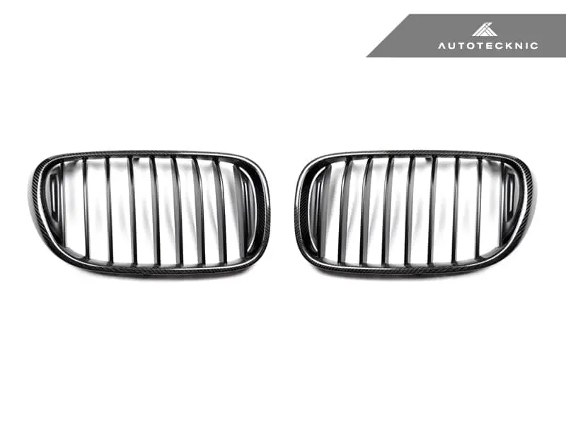 Autotecknic Carbon Fiber Front Grille Set - G11/ G12 7-Series Pre-Lci (16-19) 1