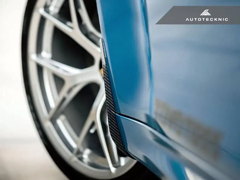 Autotecknic Carbon Fiber Front Splash Guards - F87 M2 | M2 Competition 1