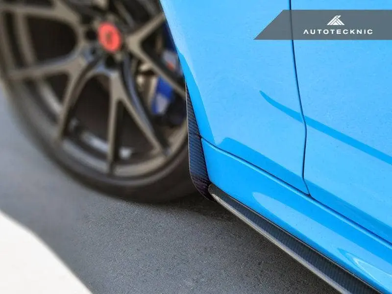 Autotecknic Carbon Fiber Front Splash Guards - F90 M5 1