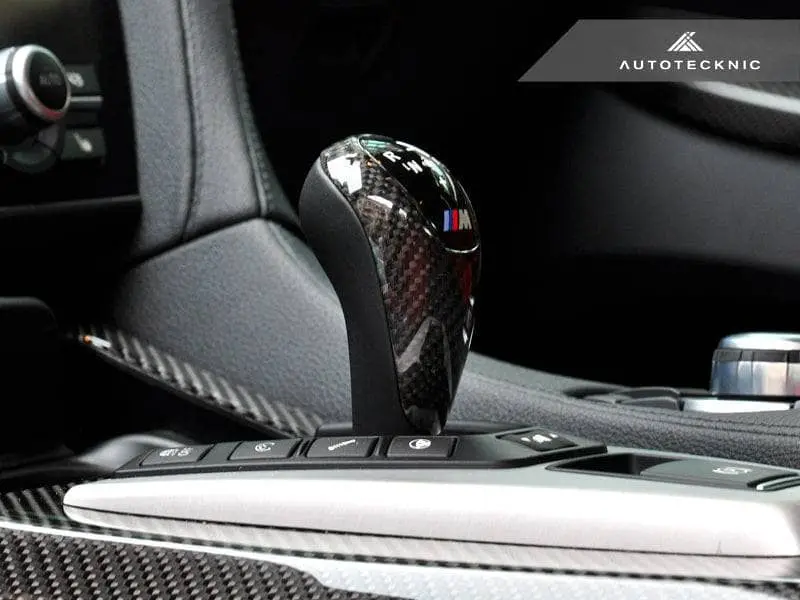 Autotecknic Carbon Fiber Gear Selector Cover - F85 X5m | F86 X6m 1