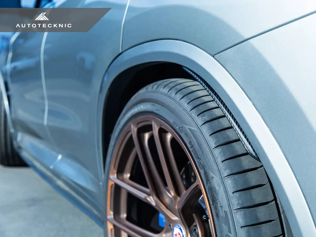 Autotecknic Carbon Fiber Rear Splash Guards - F97 X3m | G01 X3 1