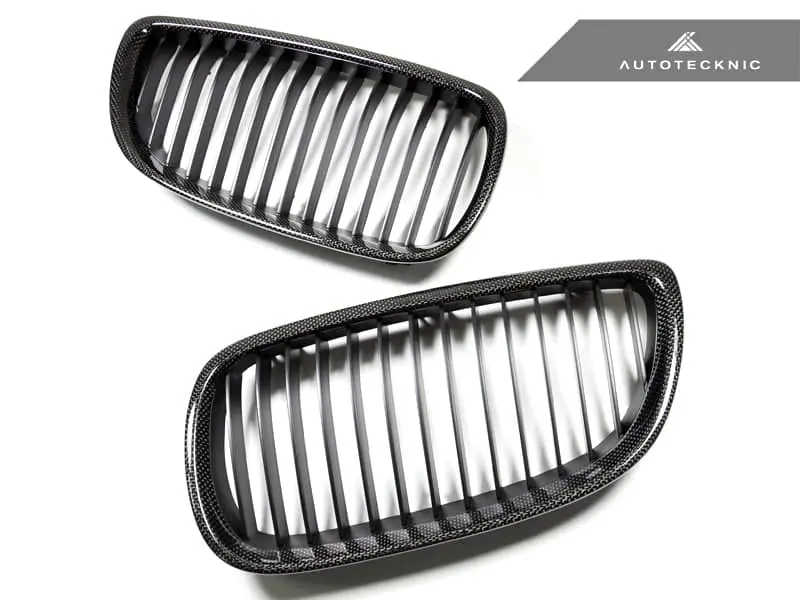Autotecknic Carbon Front Grille Set - E92/ E93 3-Series Pre-Lci (Including E9x M3) 1