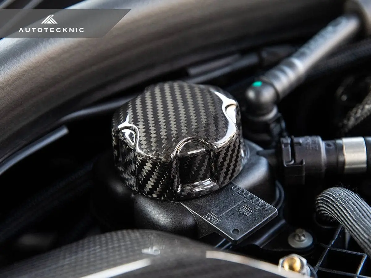 Autotecknic Dry Carbon Charge Cooler Tank Cap Cover - F80 M3 | F82/ F83 M4 4