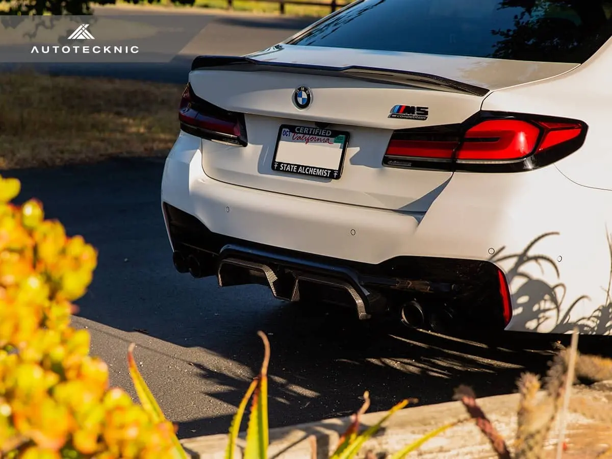 Autotecknic Dry Carbon Competition Sport Rear Diffuser - F90 M5 2