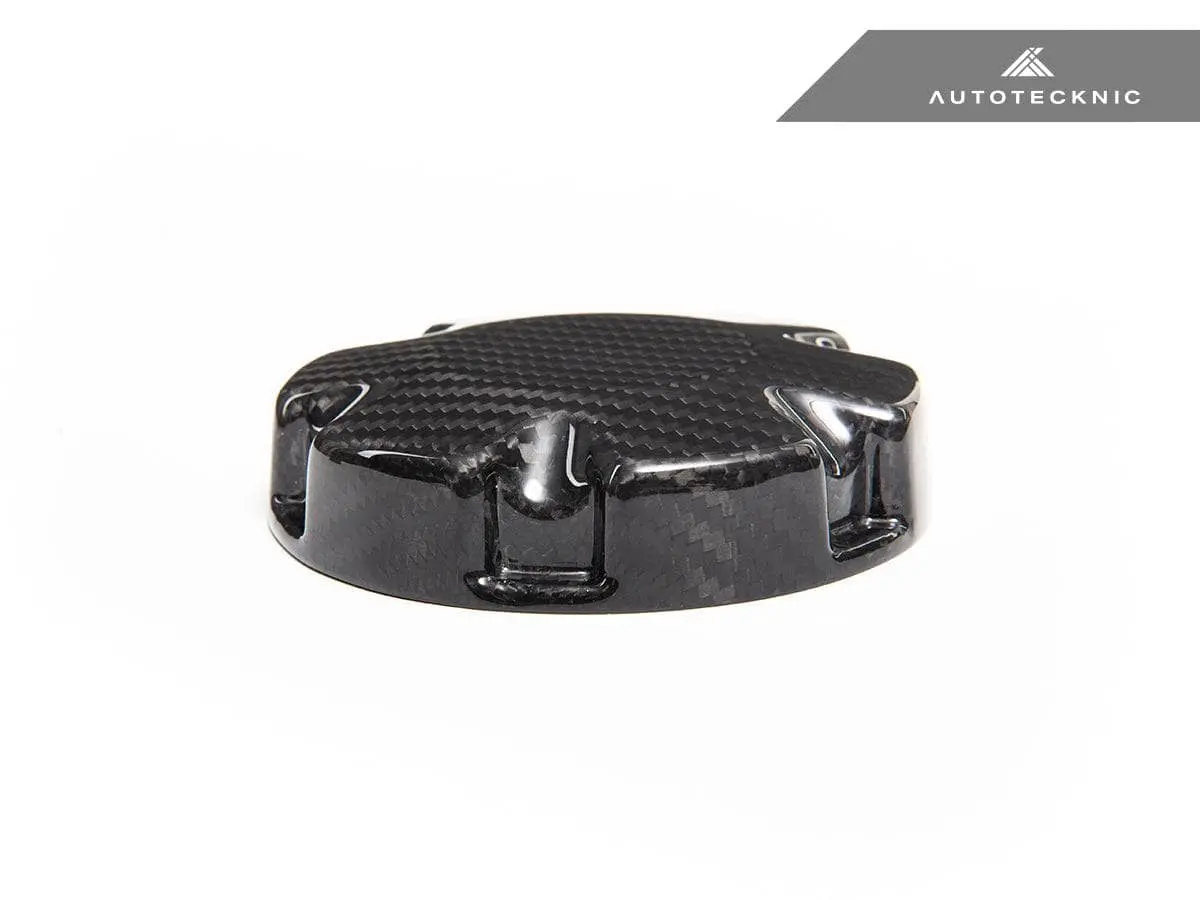 Autotecknic Dry Carbon Coolant Expansion Tank Cap Cover 1