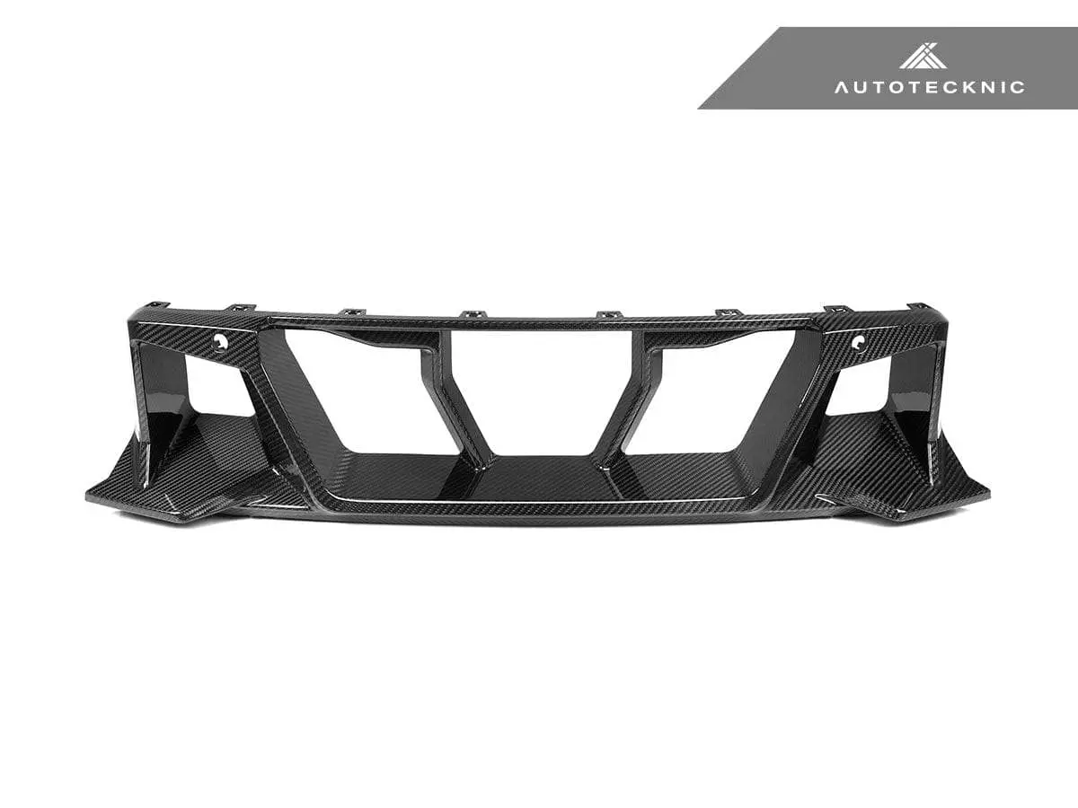 Autotecknic Dry Carbon Corsa Center Bumper Trim - G87 M2 1