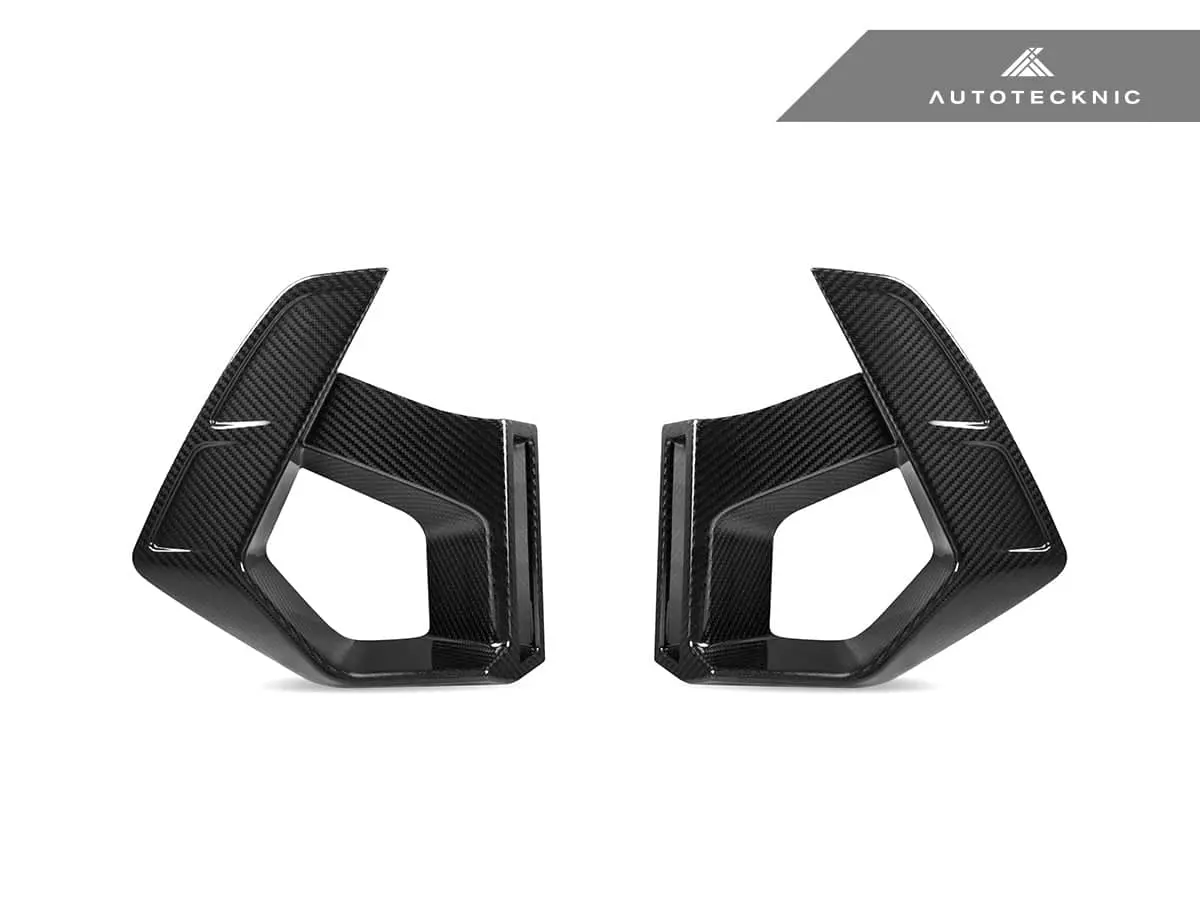 Autotecknic Dry Carbon Front Bumper Air Vent Set - F97 X3m Lci | F98 X4m Lci 1