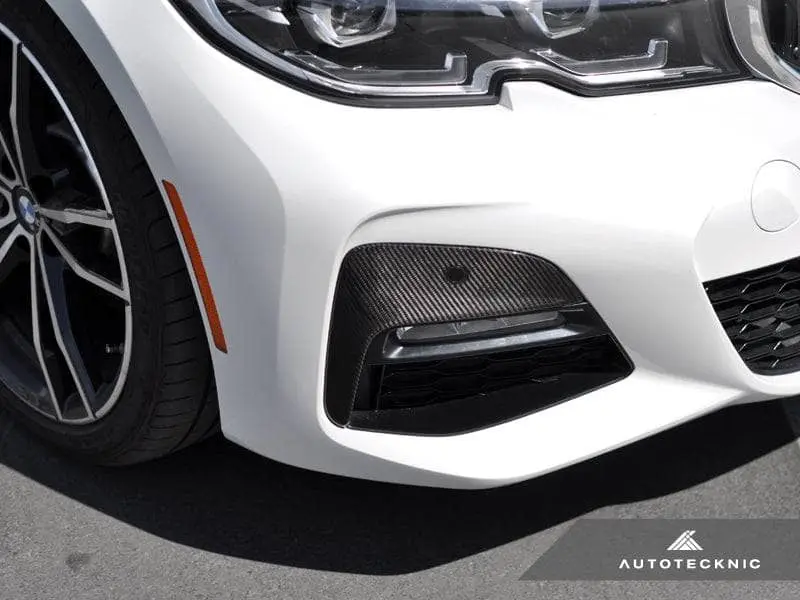 Autotecknic Dry Carbon Front Bumper Trim - G20 330I M-Sport Pre-Lci 1