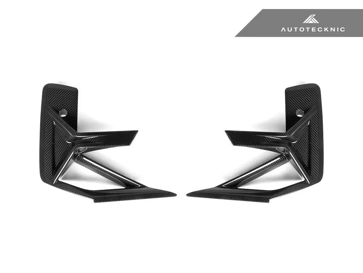Autotecknic Dry Carbon Front Bumper Trim Set - F97 X3m Lci | F98 X4m Lci 1