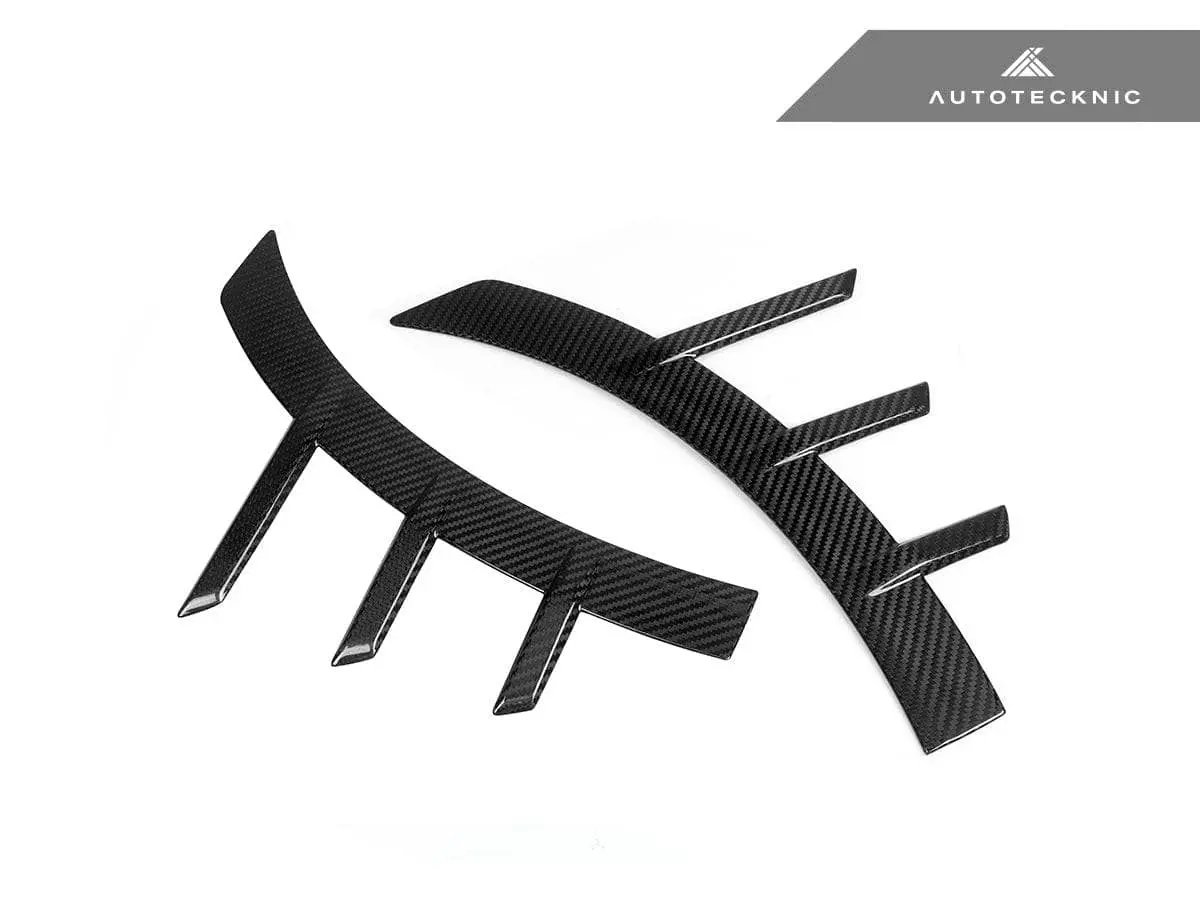 Autotecknic Dry Carbon Front Fender Arch Trim Set - G87 M2 1