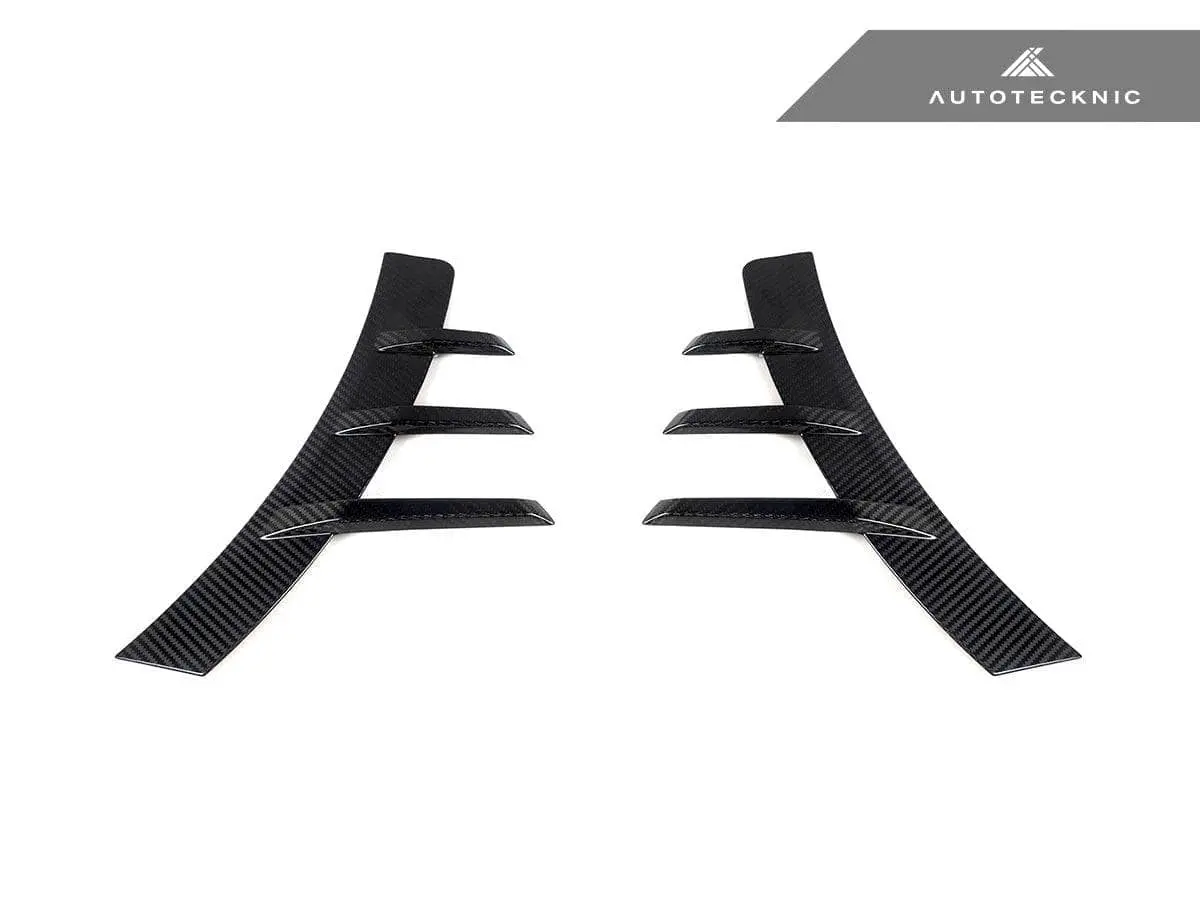 Autotecknic Dry Carbon Rear Fender Arch Trim Set - G87 M2 1
