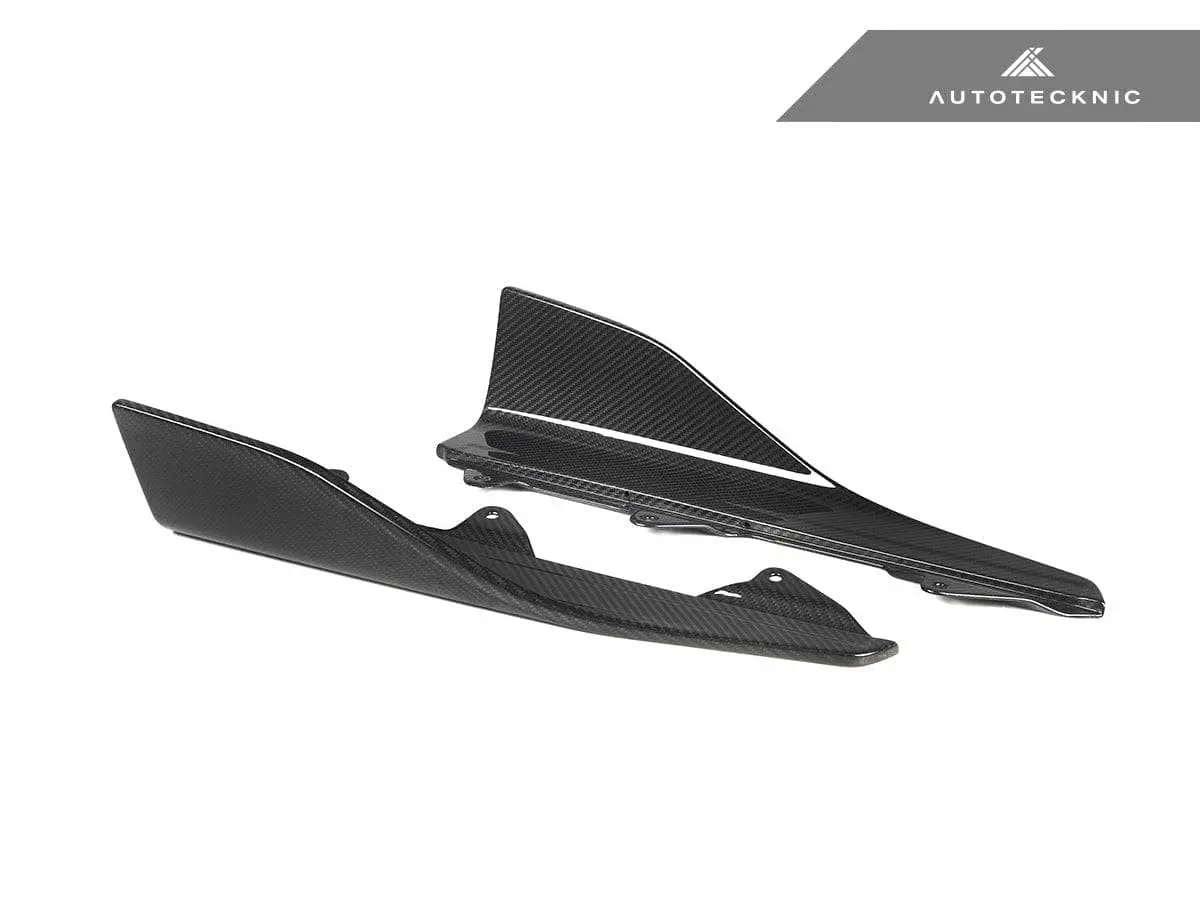 Autotecknic Dry Carbon Side Skirt Winglet Set - F87 M2 1