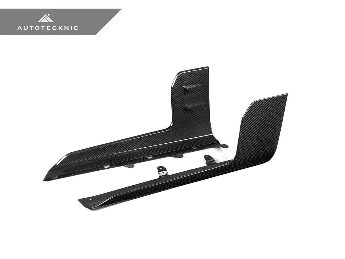 Autotecknic Dry Carbon Side Skirt Winglet Set - G87 M2 1