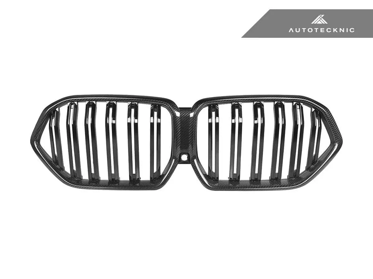 Autotecknic Dual-Slat Carbon Fiber Front Grille - G06 X6 Lci 1