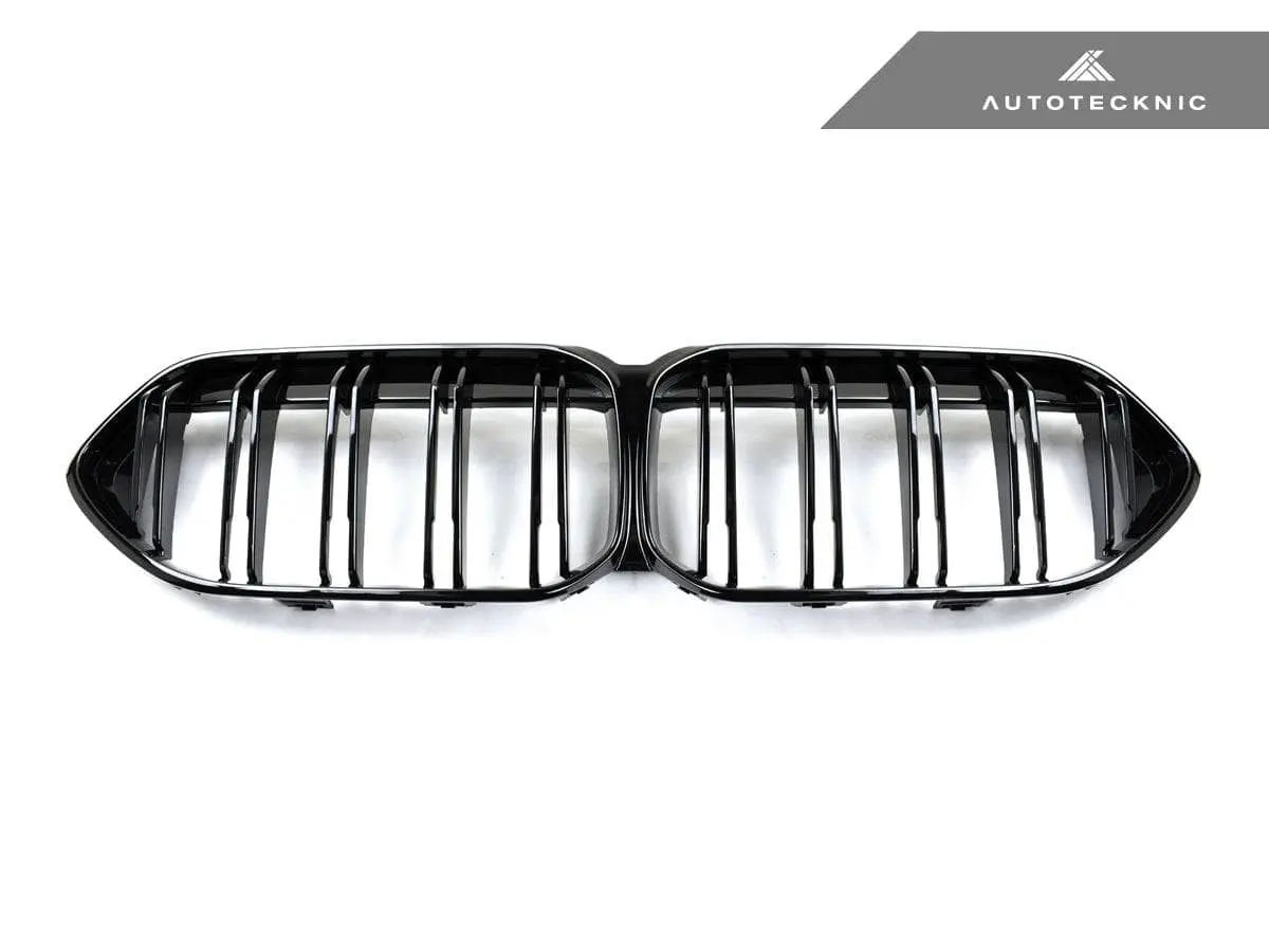 Autotecknic Dual-Slats Gloss Black Front Grille - F44 2-Series Gran Coupe 1