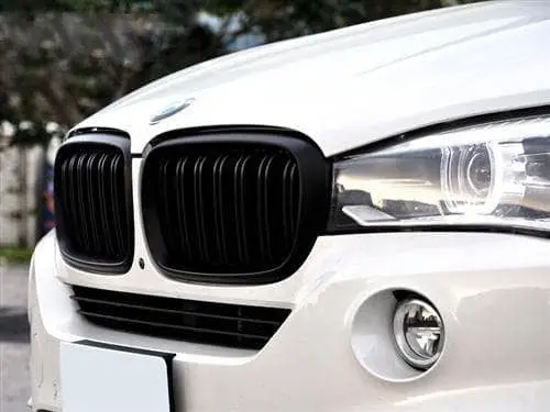 Autotecknic Dual-Slats Stealth Black Front Grille Set - F15 X5 | F85 X5m & F16 X6 | F86 X6m 1