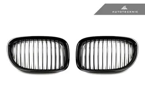 Autotecknic Gloss Black Front Grille Set - F01/ F02 7-Series 1
