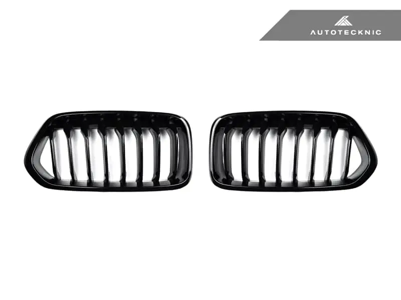 Autotecknic Gloss Black Front Grille Set - F39 X2 1