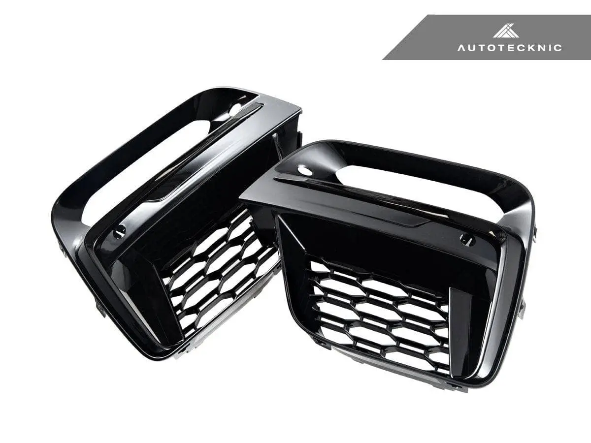 Autotecknic Gloss Black Lower Grille Trim Set - G01 X3 | G02 X4 M40i Pre-Lci 1