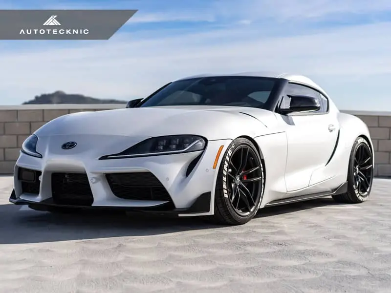 Autotecknic Painted Replacement Aero Mirror Covers - A90 Supra 2020-Up 1