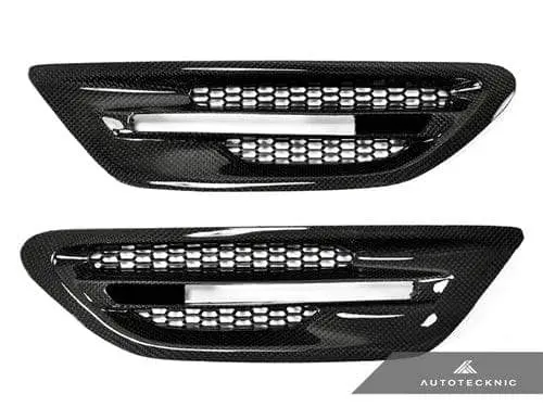 Autotecknic Replacement Carbon Fiber Fender Vents - F10 M5 1
