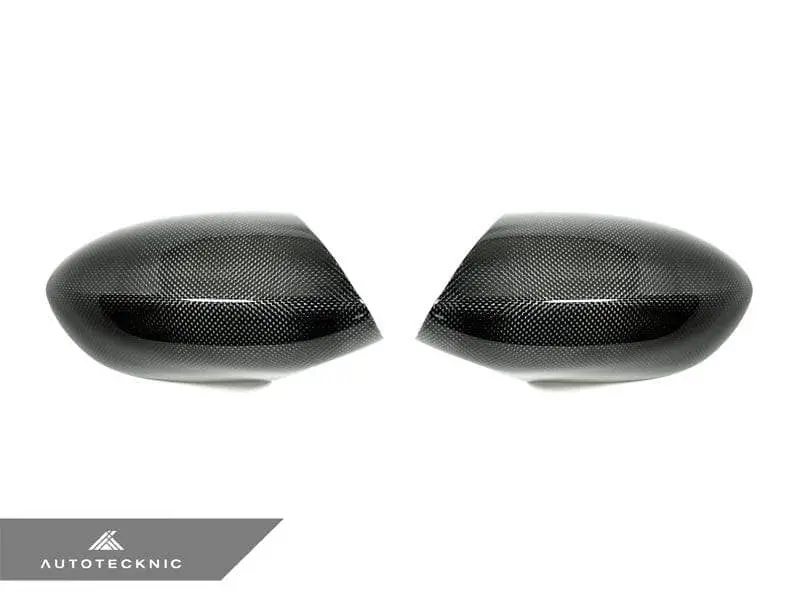 Autotecknic Replacement Carbon Fiber Mirror Covers - Bmw E90/ E92/ E93 M3 | E82 1M 1