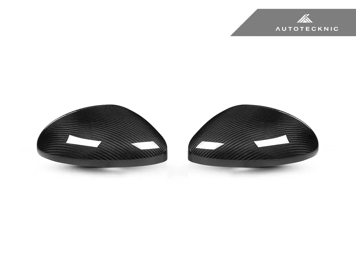 Autotecknic Replacement Carbon Fiber Mirror Covers - Porsche 718 Cayman | Boxster 1
