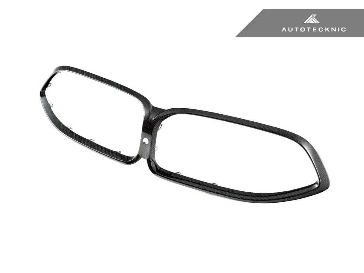 Autotecknic Replacement Dry Carbon Grille Surround - F9x M8 1