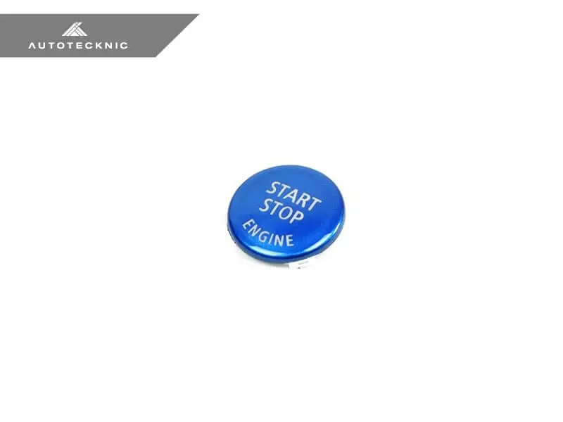 Autotecknic Royal Blue Start Stop Button - E63/ E64 M6 | 6-Series 1