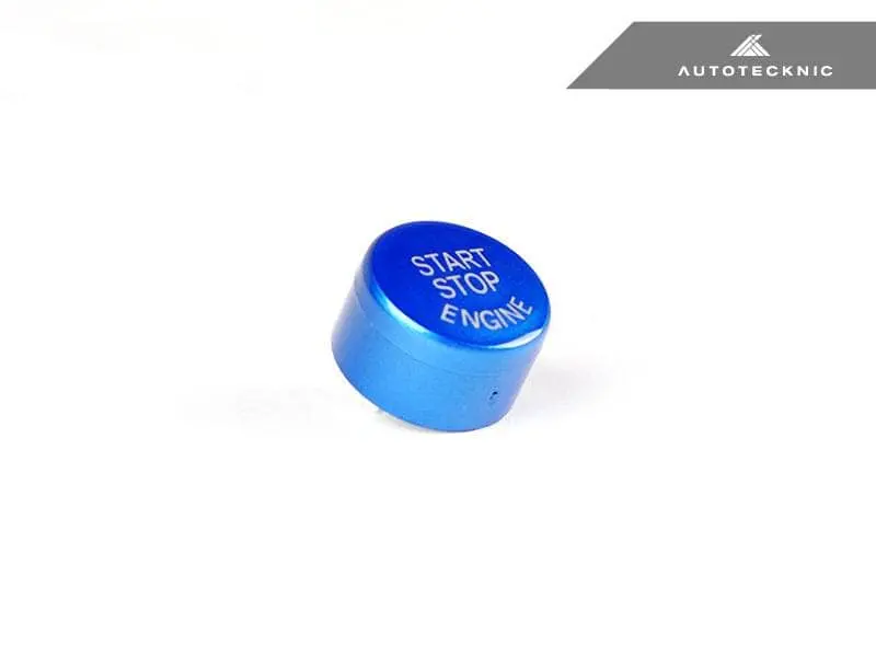 Autotecknic Royal Blue Start Stop Button - F87 M2 1