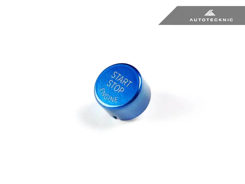 Autotecknic Royal Blue Start Stop Button - G30 5-Series | G32 6-Series Gt 1