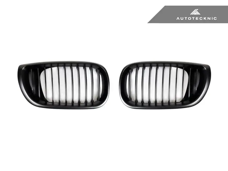 Autotecknic Stealth Black Front Grille Set - E46 3-Series Lci Sedan (2002-2005) 1