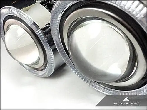 Autotecknic Universal Projector Fog Lights - Clear Projector P1a 1