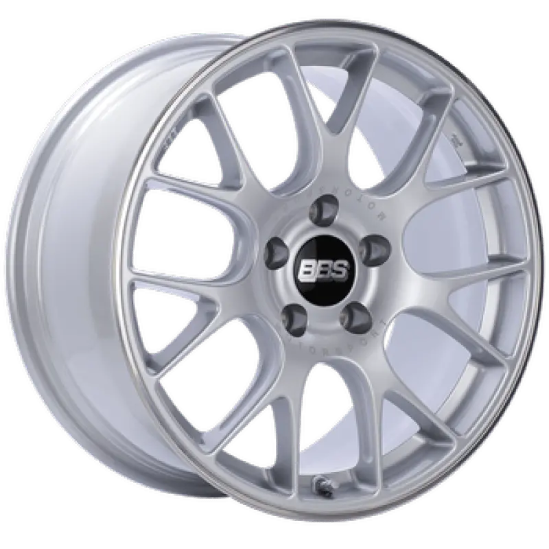 Bbs Ch-R 20X11.5 5X130 Et65 Cb71.6 Brilliant Silver Polished Rim Protector Wheel W/Motorsport Etched 1