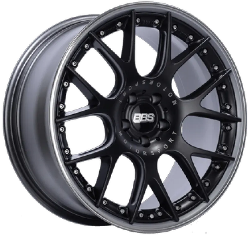 Bbs Ch-Rii 21X9 5X112 Et24 Cb 66.5 Porsche Macan Black Center Wheel 1
