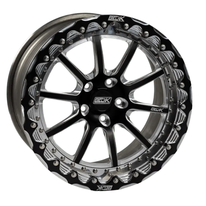 Belak 18X11 / 6.75In Bs / 5X112mm Bp / High Pad / Series 4 - Single Beadlock Wheel 1