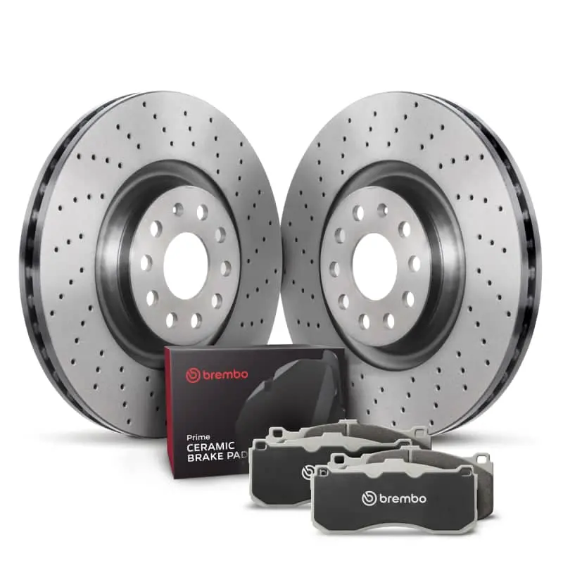 Brembo Oe 15-20 Audi A3 Quattro/19-23 Q3/15-20 S3/16-23 Tts Quattro/19-23 Arteon Rear Disc Brake Kit 1